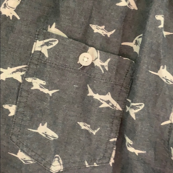 Shark Pattern Shirt - Picture 2 of 4